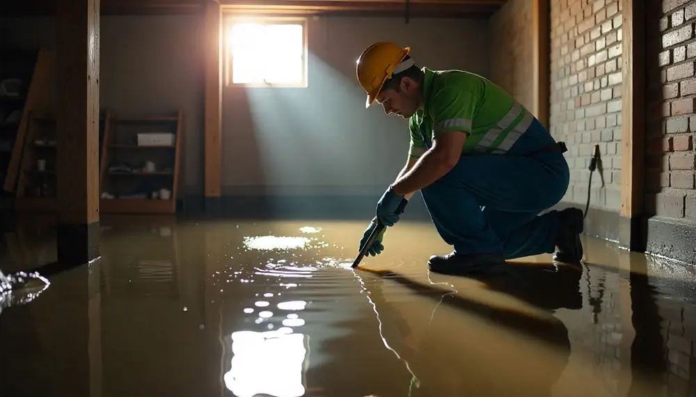 Professional water damage restoration services in Danciger, TX